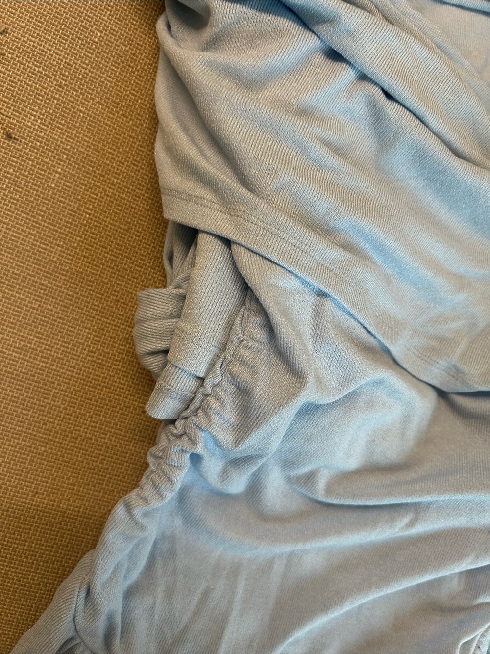 BEST Lioness Field Of Dreams Knit Maxi Dress Gown Soft Blue Small Medium - Picture 8 of 9